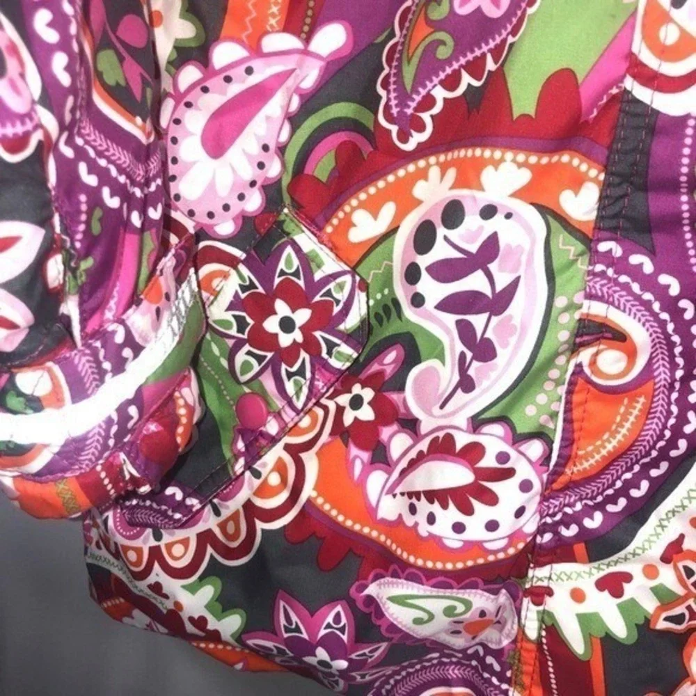 Hanna Andersson Paisley‎ Hooded Jacket Size 10